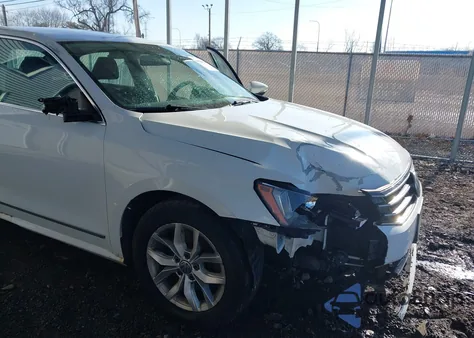 2017 Volkswagen Passat 1.8T S from USA, damaged, VIN 1VWAT7A39HC015214